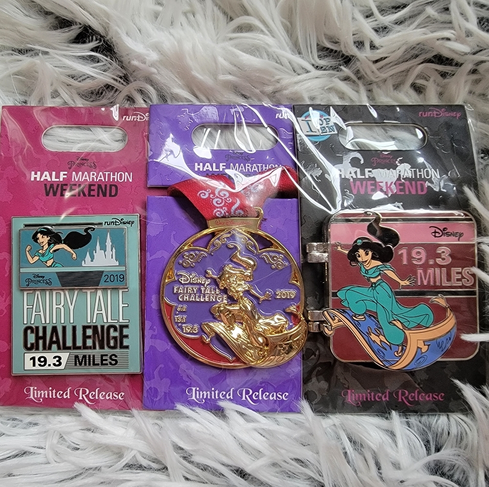 Disney Princess Fairy Tale Challenge Pin Set 2019